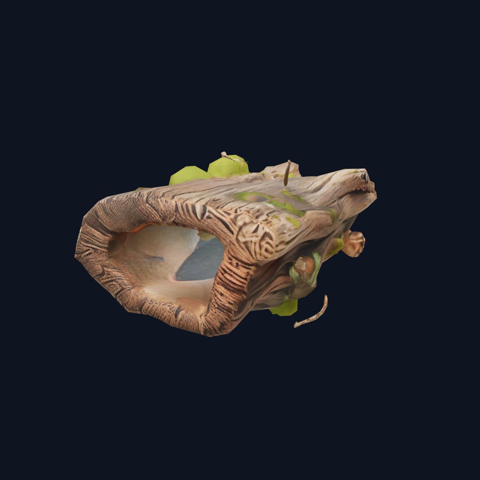 Mossy Driftwood Natural model pack